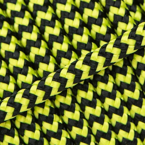 Retrieverline Black & Neon Yellow Shockwave, 6 mm